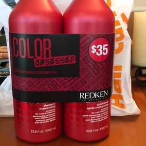 REDKEN color obsessed shampoo and conditioner